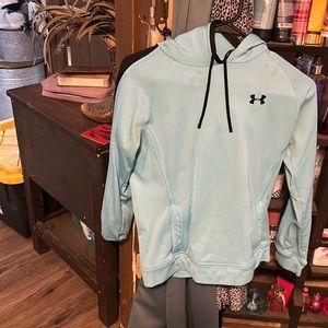 Under armor x-small, light blue thin sweatshirt